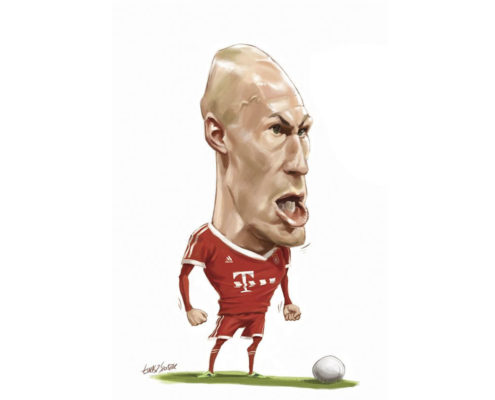 Robben caricature karikatur