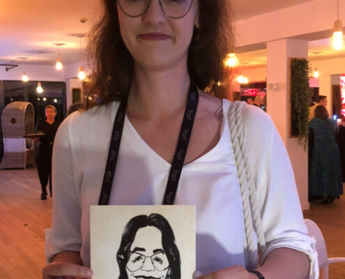 Karykatura na konferencji