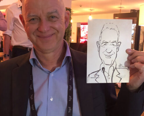 Karykatura na konferencji